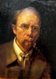 Selbstbildnis Julius von Kreyfelt